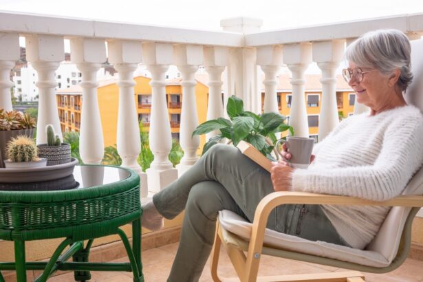 Balcon oaza de relaxare